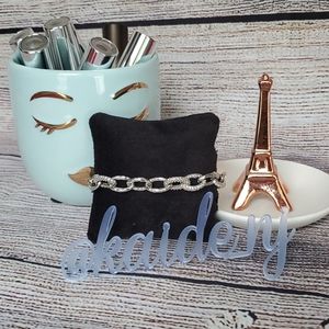 Stella & Dot Christina Link Bracelet ‐ Silver